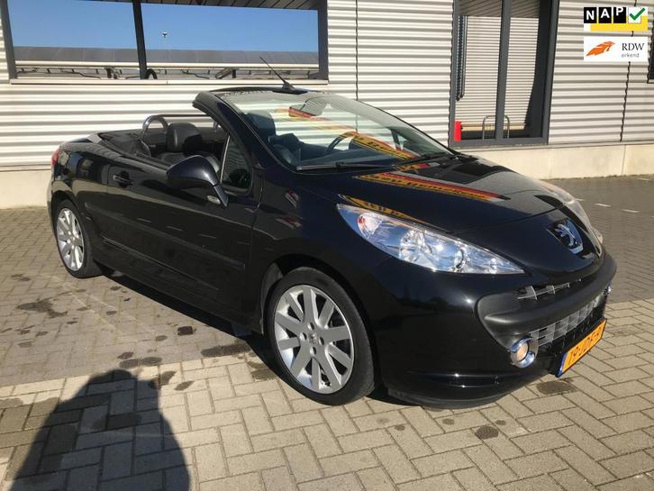 Peugeot 207 CC 1.6-16V T Sport 150 pk 1e eigenaresse org ned, Auto's, Peugeot, Bedrijf, Te koop, ABS, Airbags, Airconditioning
