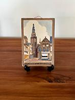 Cloisonne tegeltje- Vlissingen, Antiek en Kunst, Ophalen of Verzenden