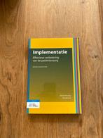 Implementatie - Effectieve patiëntenzorg, Boeken, Studieboeken en Cursussen, Verzenden, Alpha, Zo goed als nieuw, HBO