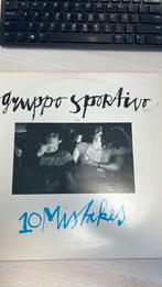 Lp Gruppo Sportivo - 10 Mistakes, Cd's en Dvd's, Vinyl | Pop, Ophalen of Verzenden, 1980 tot 2000, Gebruikt, 12 inch