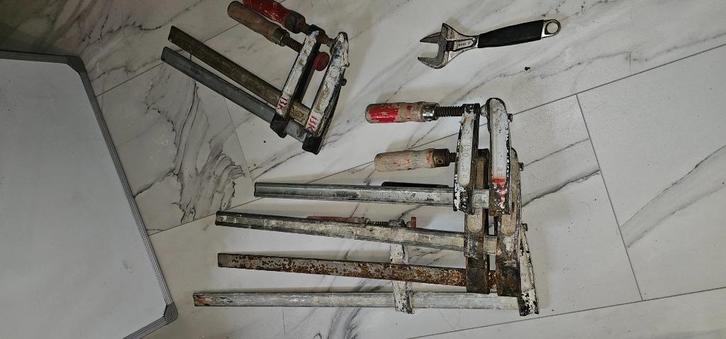 grote lijmklemmen, Doe-het-zelf en Verbouw, Gereedschap | Handgereedschap, Gebruikt, Ophalen of Verzenden