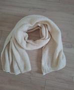 Only warme lange sjaal off white / crème kleur, Only, Ophalen of Verzenden, Zo goed als nieuw, Sjaal