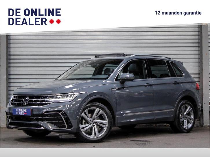 Volkswagen Tiguan 1.5 TSI DSG R-Line |Pano|Virtual|Sfeer|Tre, Auto's, Volkswagen, Bedrijf, Te koop, Tiguan, ABS, Achteruitrijcamera