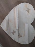 Decoratie hart steigerhout, Huis en Inrichting, Woonaccessoires | Wanddecoraties, Zo goed als nieuw, Ophalen