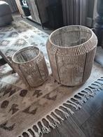 2 grote windlichten, Huis en Inrichting, Woonaccessoires | Kandelaars en Kaarsen, Ophalen, Zo goed als nieuw, Overige materialen