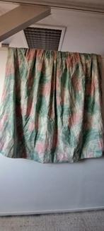 Gordijnen, gebruikt roze/groen, gevoerd, Ophalen, Gebruikt, 200 cm of meer, 200 cm of meer