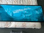 Mooie lijst met grote plaat van Yosemite, Ophalen, Gebruikt, 50 tot 75 cm, 125 cm of meer