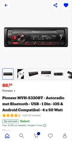 Pioneer mvh s320bt NEW ! Car radio, Ophalen, Nieuw