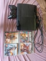 playstation 3 super slim 500gb met games, Spelcomputers en Games, Spelcomputers | Sony PlayStation 3, Ophalen, 500 GB, Met 1 controller