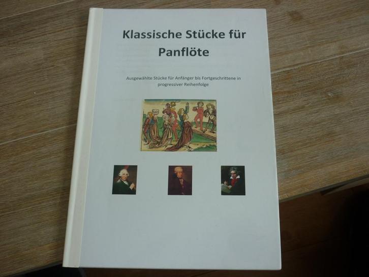 Klassische Stucke für Panflöte, Muziek en Instrumenten, Bladmuziek, Zo goed als nieuw, Artiest of Componist, Populair, Overige instrumenten