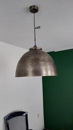 Industriele hanglamp ruw nikkel 45cm doorsnee, Ophalen of Verzenden, Zo goed als nieuw, Metaal, Minder dan 50 cm