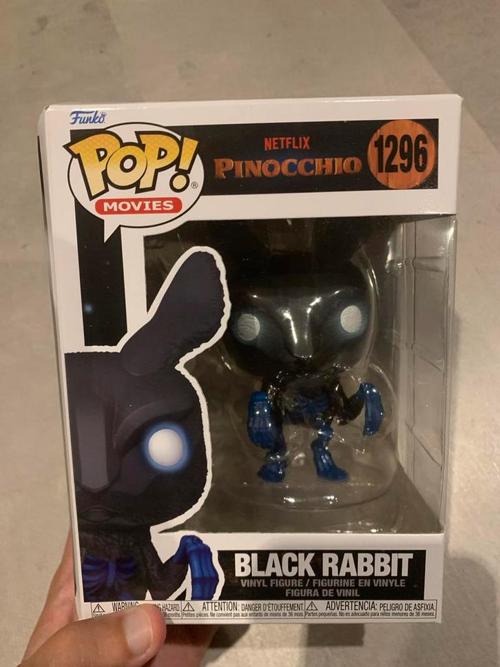 Funko Pop – Black Rabbit (#1269) – Netflix Pinocchio, Verzamelen, Poppetjes en Figuurtjes, Zo goed als nieuw, Ophalen