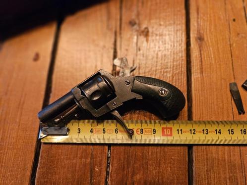 Antiek ONKLAAR mini revolver (tje) ELG, Antiek en Kunst, Antiek | Overige Antiek, Ophalen of Verzenden
