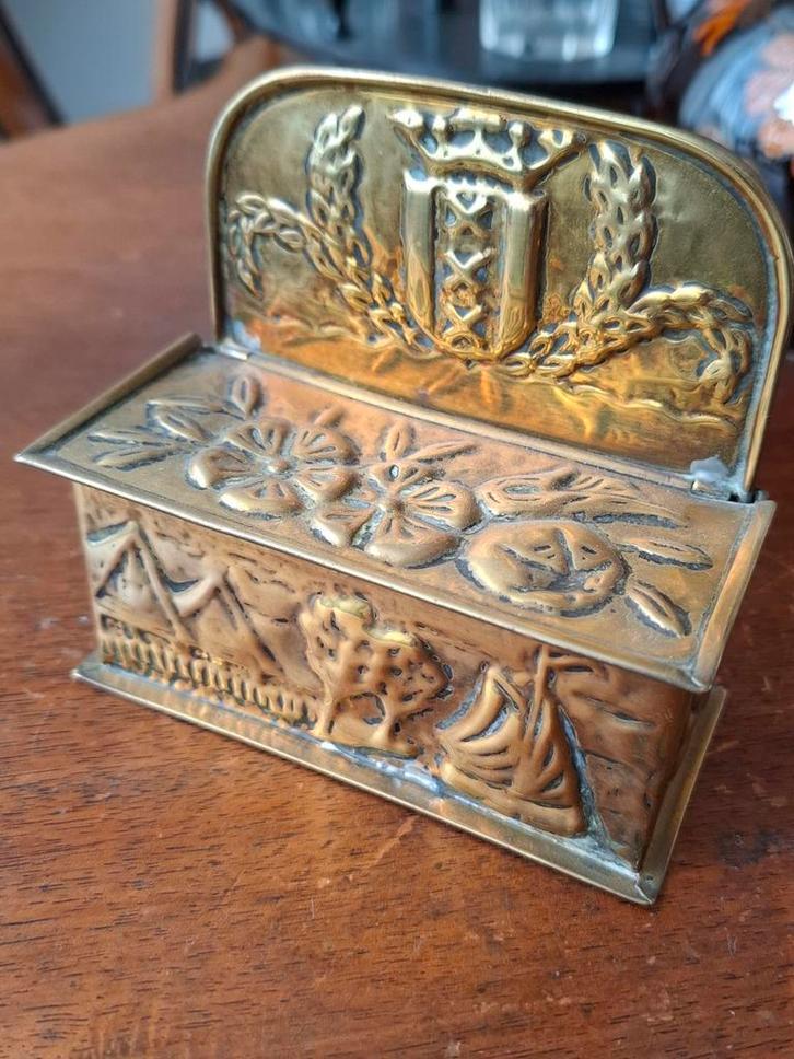 Koperen Mini Kammenbakje Amsterdam, Antiek en Kunst, Antiek | Koper en Brons, Koper, Ophalen