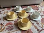 Gratis op te halen 6 Koo en schotels, Huis en Inrichting, Keuken | Servies, Ophalen, Gebruikt, Overige stijlen, Kop(pen) en/of Schotel(s)