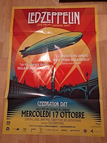 Led Zeppelin poster Italiaans  beschikbaar voor biedingen
