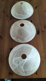 Lampenkappen 3x, Huis en Inrichting, Lampen | Lampenkappen, Ophalen, Rond, Zo goed als nieuw, Minder dan 25 cm