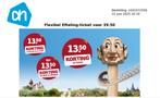 2x efteling ah actie kaartjes!, Tickets en Kaartjes, Twee personen, Ticket of Toegangskaart