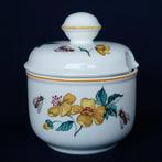 Villeroy & Boch Malaga - suikerpot met bijen en gele bloemen, Huis en Inrichting, Keuken | Servies, Overige typen, Ophalen of Verzenden