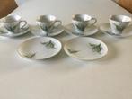 4x Noritake Nippon Toki Kaisha Japan kop & schotels jaren 50, Ophalen of Verzenden