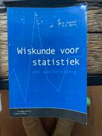 W.M. Franken - Wiskunde voor statistiek, Ophalen of Verzenden, Gelezen, W.M. Franken; R.A. Bouts