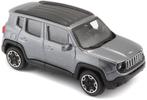 Bburago	Jeep Renegade grijs Street Fire 1/43 1:43, Ophalen of Verzenden, Nieuw, Auto, Overige merken