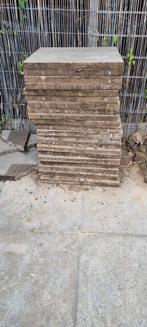 Gratis Terrastegels 60x60 - 60m², Gebruikt, Ophalen of Verzenden, 10 m² of meer, Beton