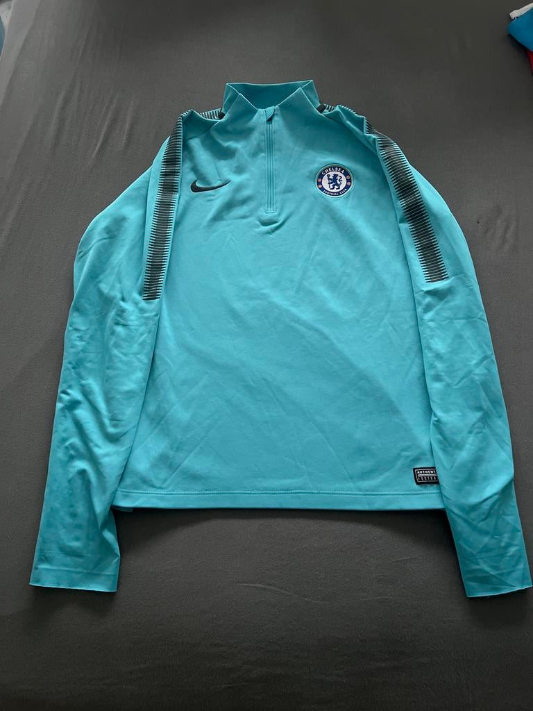 Blauwe Chelsea Ziptop 2017-2018 - Maat XL, Maat XL, Ophalen of Verzenden, Zo goed als nieuw, Shirt
