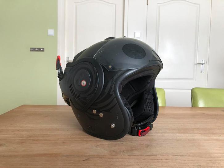 Roof Boxer - M - Tattoo, Motoren, Kleding | Motorhelmen, Systeemhelm, M, Overige merken, Tweedehands, Ophalen of Verzenden
