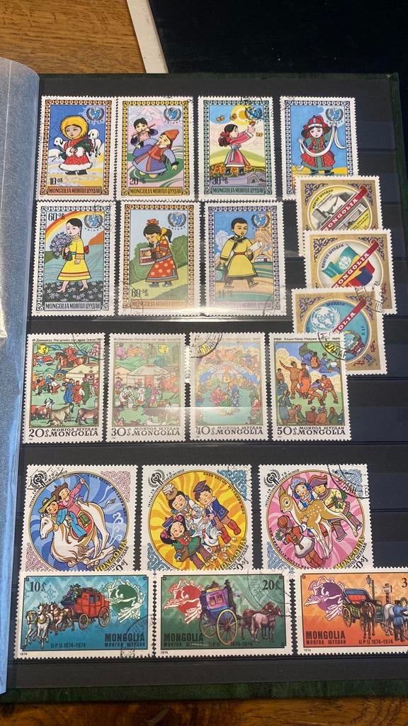 Postzegels Mongolië, Postzegels en Munten, Postzegels | Thematische zegels, Ophalen of Verzenden, Dier of Natuur