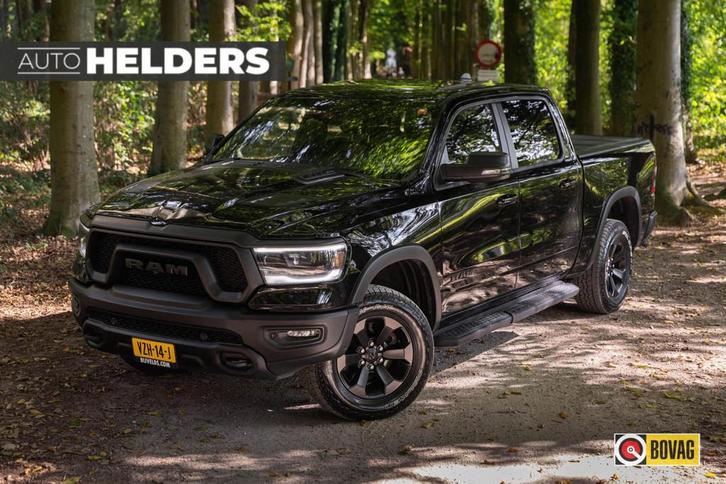 Dodge Ram 1500 4X4 5.7 V8 4x4 Crew Cab Rebel FULL OPTION, Auto's, Bestelauto's, Bedrijf, Te koop, 360° camera, ABS, Achteruitrijcamera