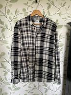 Zara zwart ecru geruit overhemd XL, Zara, Zwart, Ophalen of Verzenden, Zo goed als nieuw