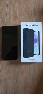 Samsung A55 5G 256GB awesome navy, Telecommunicatie, Mobiele telefoons | Samsung, Zwart, Ophalen of Verzenden, Zo goed als nieuw