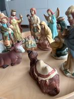 Kerststal keramiek, handbeschilderd, perfecte staat, Ophalen of Verzenden, Zo goed als nieuw