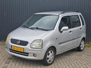 Opel Agila 1.2 16V 2000 Airco Grijs Nieuwe APK!!! NAP!!! beschikbaar voor biedingen