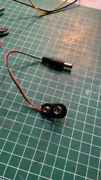 9 volt batterij voeding adapter, Ophalen of Verzenden, Nieuw