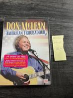 Don Mac lean american troubadour dvd, Cd's en Dvd's, Vinyl Singles, Ophalen of Verzenden, Nieuw in verpakking, Pop