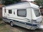 caravan Fendt Topas 450 QB, Caravans en Kamperen, 60 kg, Treinzit, Particulier, Omvormbare zithoek