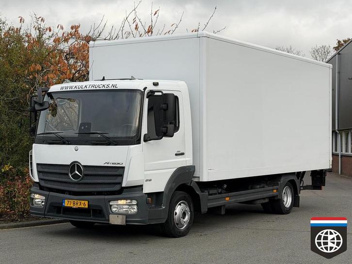 Mercedes-Benz ATEGO 818 TAIL LIFT / TACHO 2 / GOOD TYRES K16, Auto's, Vrachtwagens, Bedrijf, Te koop, ABS, Airconditioning, Bluetooth
