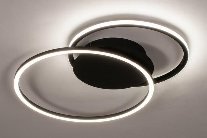 plafondlamp led badkamer bed bank hal keuken tafel lamp 54cm, Huis en Inrichting, Lampen | Hanglampen, Nieuw, Minder dan 50 cm