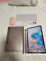 Samsung galaxy tab s6 rose blush 10.5” wifi 128gb keyboard, Computers en Software, Android Tablets, 10 inch, Tab s6, Ophalen of Verzenden