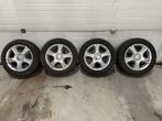 Seat Ibiza Winterset 185/60 R15, Auto-onderdelen, Banden en Velgen, Ophalen, Gebruikt, 15 inch, Banden en Velgen