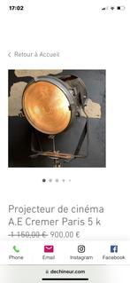 Studiolamp a e Cremer Paris, Ophalen of Verzenden, Zo goed als nieuw, Metaal of Aluminium