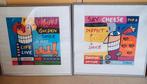 Te koop 2 zeefdrukken / posters jean paul marsman ✅️, Antiek en Kunst, Ophalen