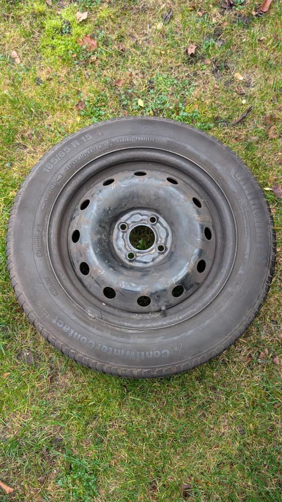 Goede winterbanden 185/65 R15, 4x100, ET 38, Naafdia 60,1, Auto-onderdelen, Banden en Velgen, Banden en Velgen, Winterbanden, 15 inch