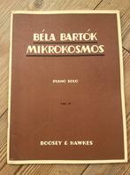 Bela Bartol Mikrokosmos piano solo, Klassiek, Ophalen of Verzenden, Zo goed als nieuw, Artiest of Componist