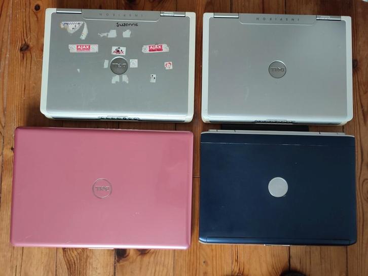 4x Dell Inspiron Laptop, Computers en Software, Windows Laptops, Gebruikt, 2 tot 3 Ghz, Ophalen of Verzenden