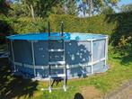 intex zwembad 457x122 met zandfilterpomp en veel extra's, Tuin en Terras, Zwembaden, Gebruikt, Rond, 300 cm of meer, Ophalen