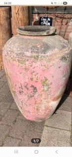 GROTE MOOIE IBIZA STYLE OUDE KRUIK VAAS, Ophalen of Verzenden