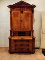 topbureau Louis XVI wortelnoten fineer, Antiek en Kunst, Antiek | Meubels | Kasten, Ophalen